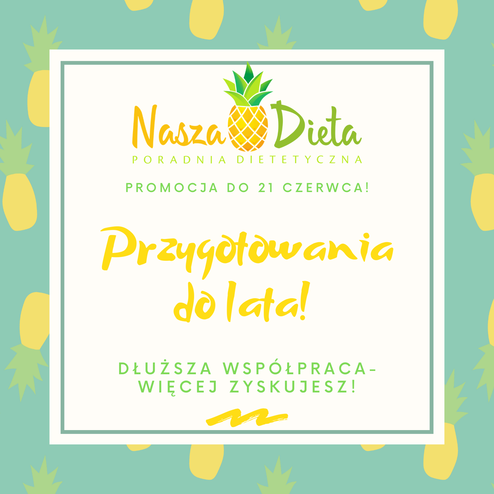 Przygotowanie do lata! Promocja w Poradni Nasza Dieta Nasza Dieta